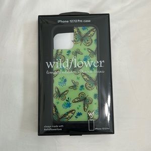 Wildflower iPhone 12/12 Pro Sage Butterflies Limited Edition Case